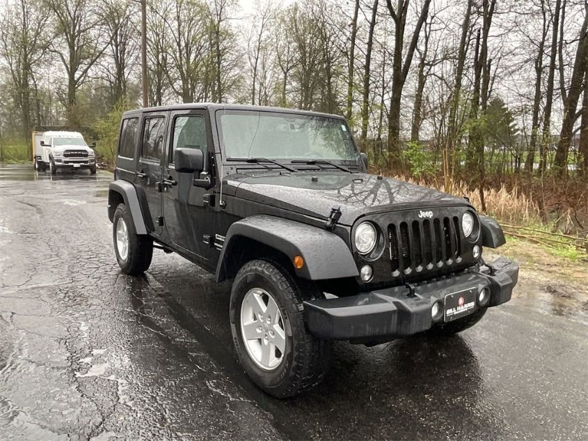 2018 JEEP WRANGLER JK UNLIMITED SPORT S 1C4BJWDG1JL858657