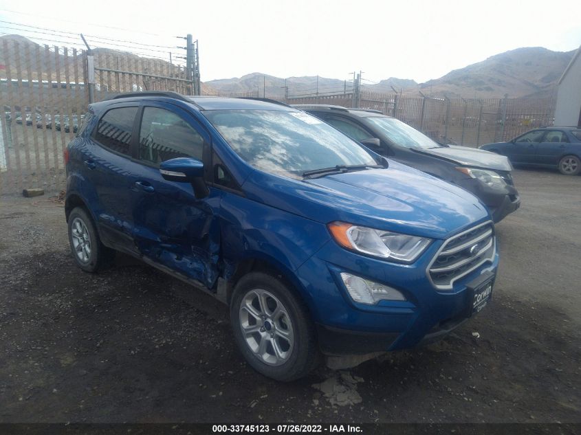 VIN MAJ6S3GL4MC431408 2021 FORD ECOSPORT no.1