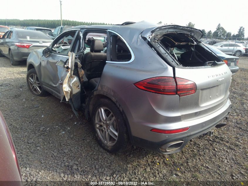 2015 PORSCHE CAYENNE DIESEL WP1AF2A24FLA43793