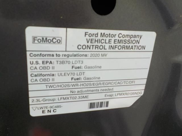 2020 FORD RANGER XL/XLT/LARIAT 1FTER4FH2LLA26523