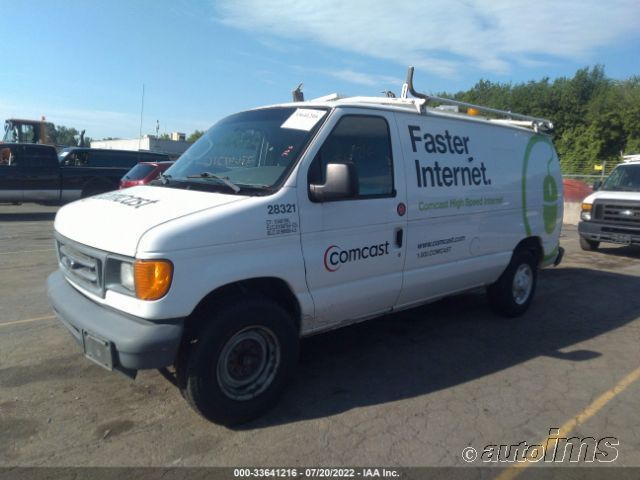 2007 Ford Econoline Cargo Van Commercial/recreational Неизвестно vin: 1FTNE24L77DA53126