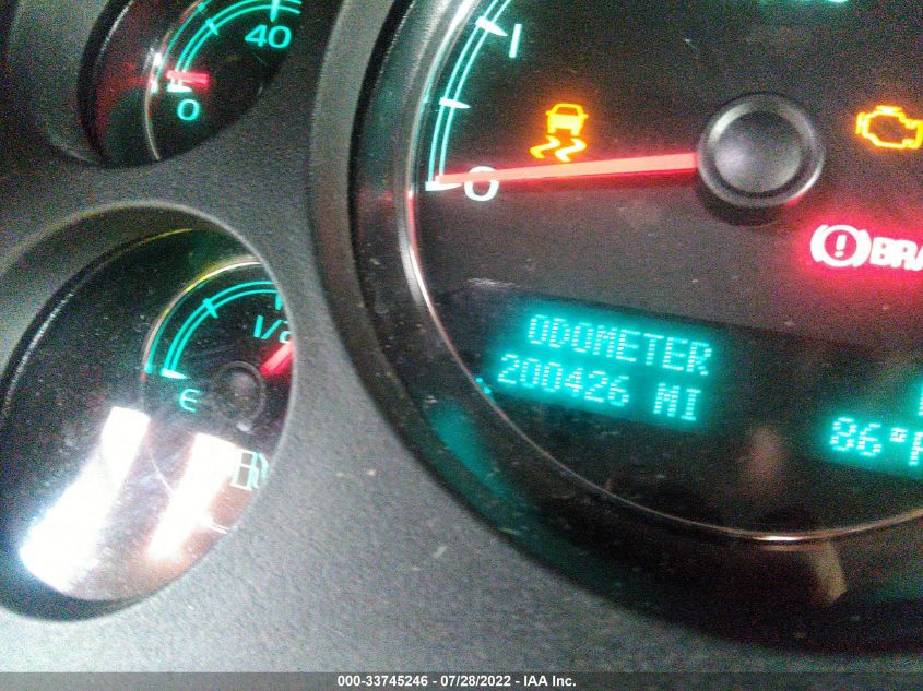 2013 CHEVROLET AVALANCHE LTZ 3GNMCGE02DG258748