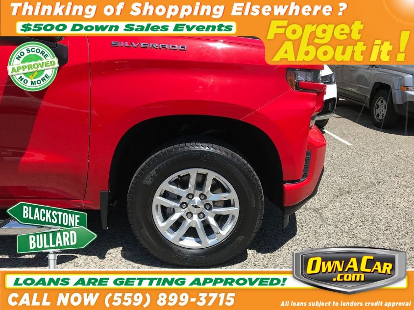 2019 CHEVROLET SILVERADO C1500 RST 3GCPWDED6KG281283