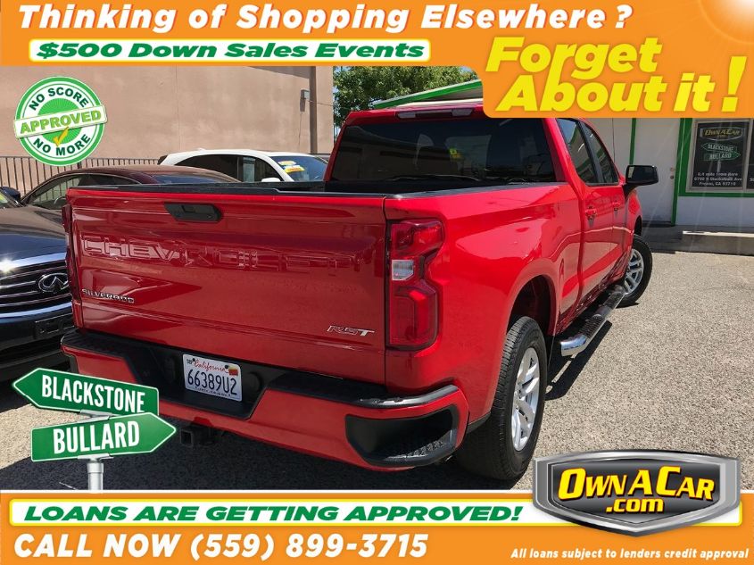 2019 CHEVROLET SILVERADO C1500 RST 3GCPWDED6KG281283