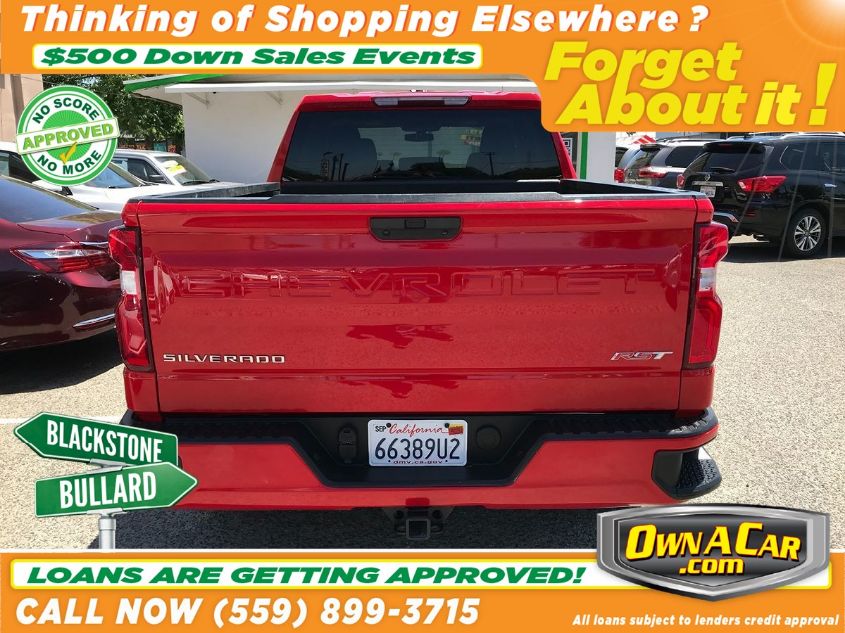 2019 CHEVROLET SILVERADO C1500 RST 3GCPWDED6KG281283