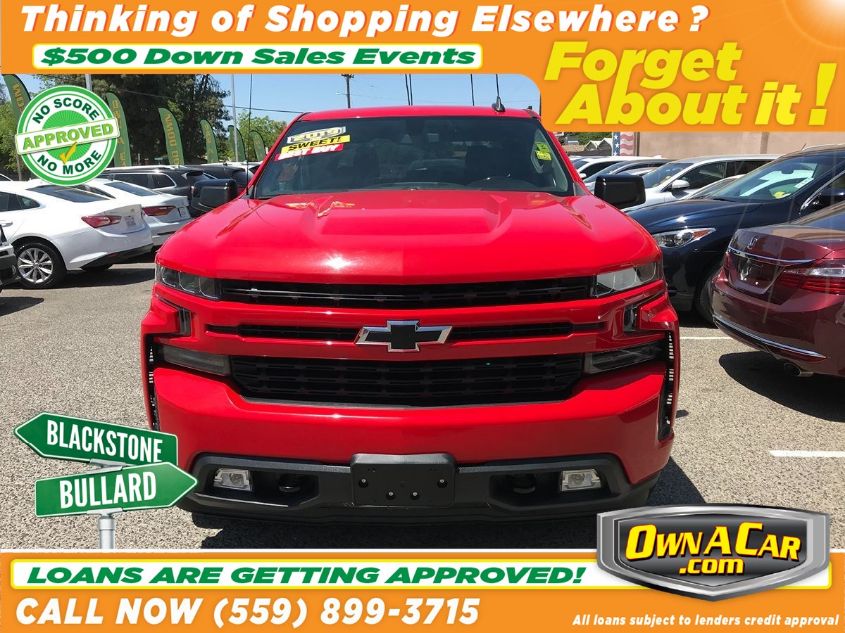 2019 CHEVROLET SILVERADO C1500 RST 3GCPWDED6KG281283