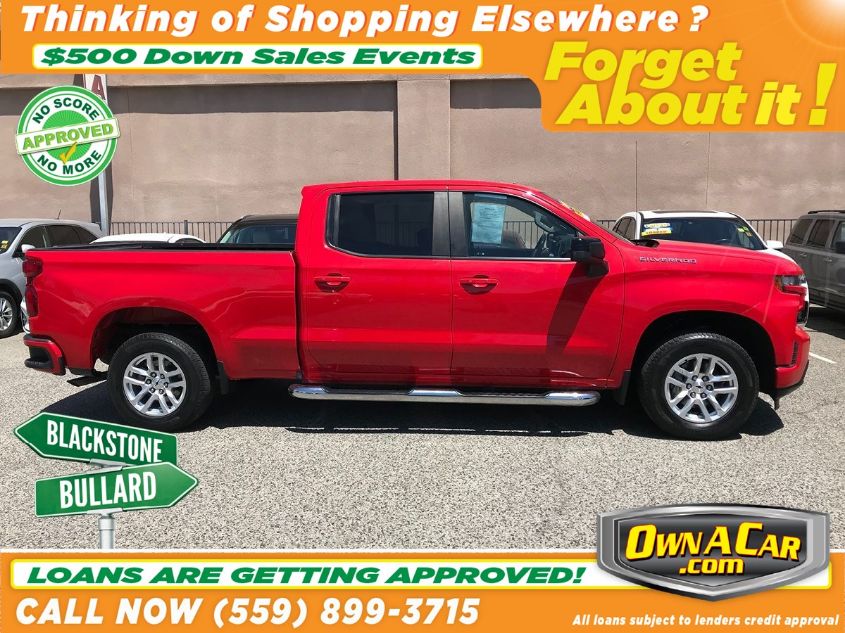 2019 CHEVROLET SILVERADO C1500 RST 3GCPWDED6KG281283