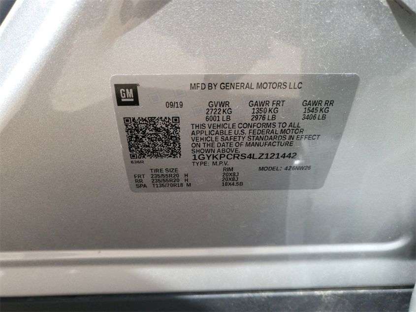 2020 CADILLAC XT6 PREMIUM LUXURY 1GYKPCRS4LZ121442