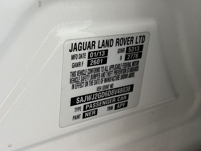 2013 JAGUAR XJ XJL PORTFOLIO SAJWJ2GD6D8V48038
