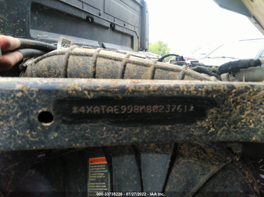 2021 POLARIS RANGER 1000 EPS/1000 PREMIUM 4XATAE998M8023761