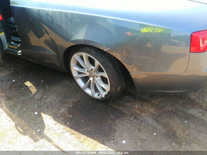 2014 AUDI A5 PREMIUM WAUCFAFR5EA001005