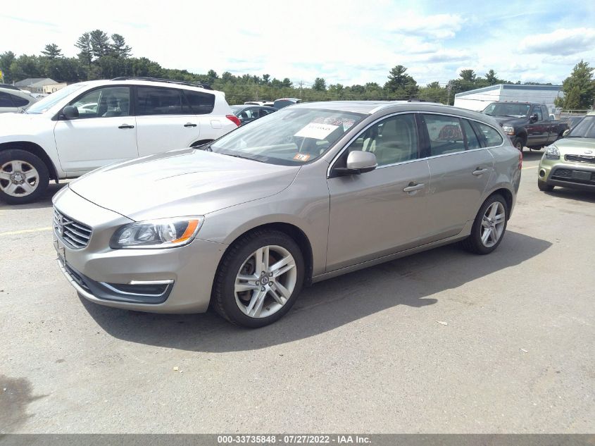 2015 VOLVO V60 T5 PLATINUM YV1612SD7F1187768