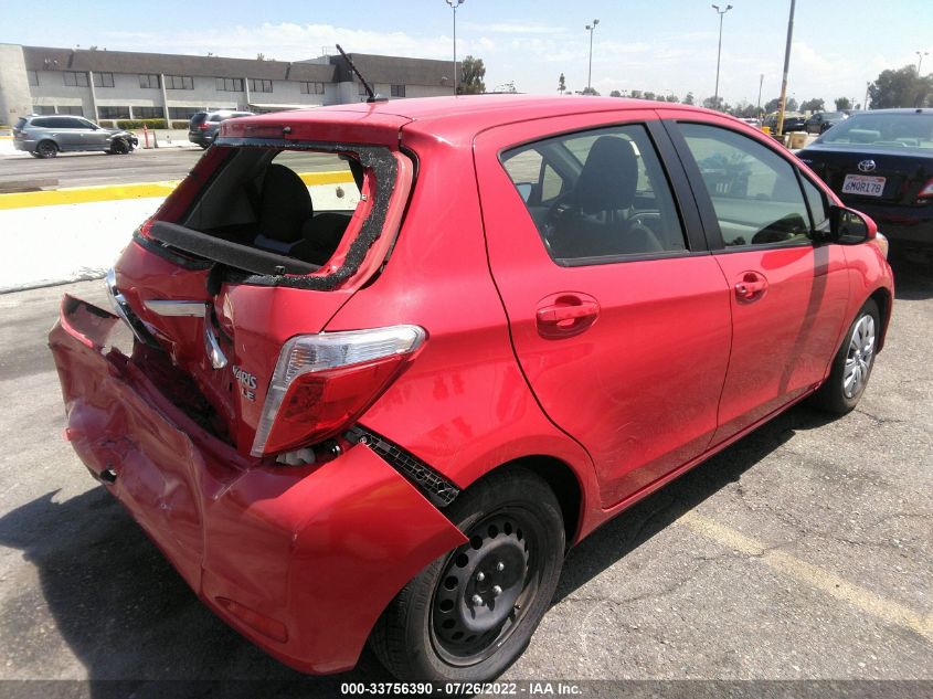2014 TOYOTA YARIS L/SE/LE JTDKTUD3XED578490