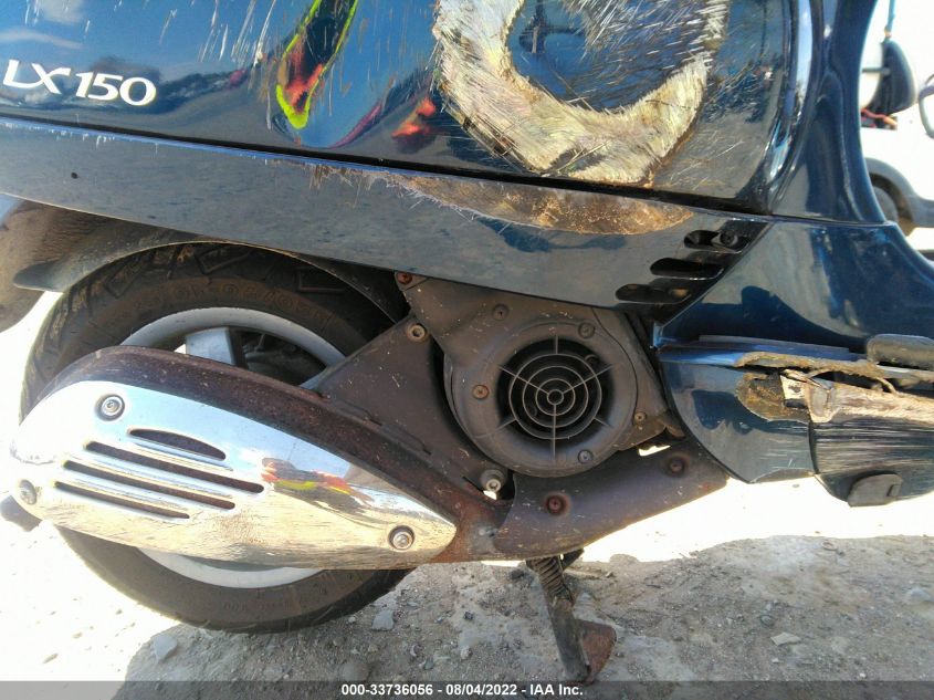 2008 VESPA LX 150 ZAPM448F285013948
