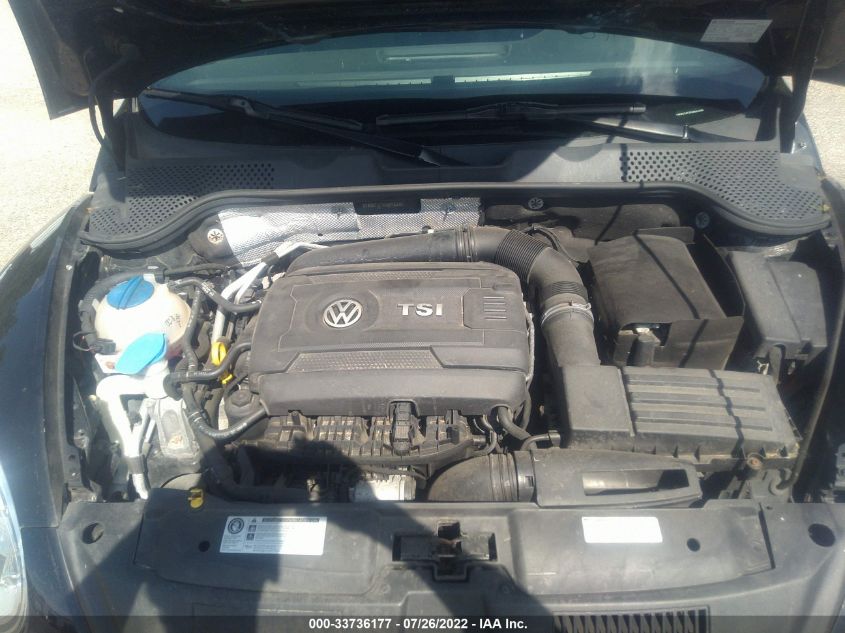 2014 VOLKSWAGEN BEETLE COUPE 1.8T 3VWH07AT3EM654495
