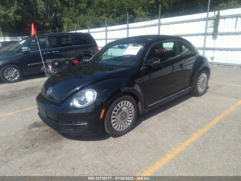 2014 VOLKSWAGEN BEETLE COUPE 1.8T 3VWH07AT3EM654495