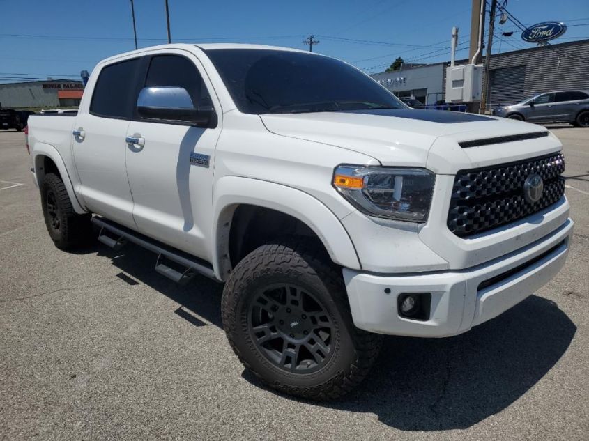 2020 TOYOTA TUNDRA CREWMAX 1794/CREWMAX PLAT 5TFAY5F19LX903916