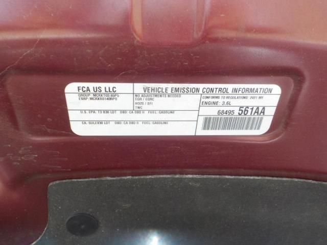 2021 CHRYSLER VOYAGER LXI 2C4RC1DG7MR537732