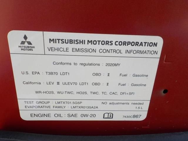 2020 MITSUBISHI ECLIPSE CROSS ES JA4AS3AA6LZ008685