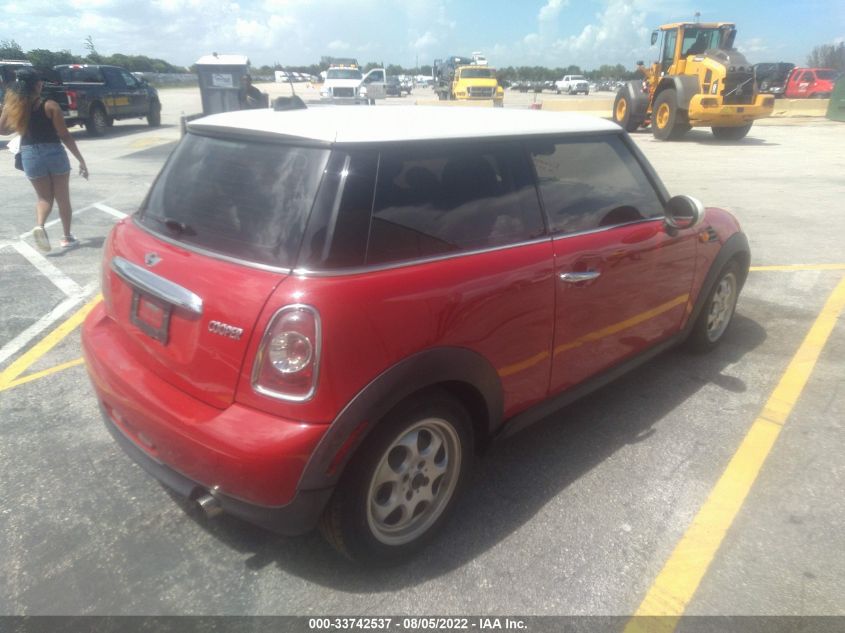 2013 MINI COOPER HARDTOP WMWSU3C58DT546536
