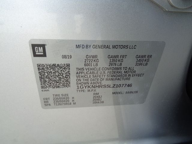2020 CADILLAC XT5 SPORT/PLATINUM SPORT 1GYKNHRS5LZ107746