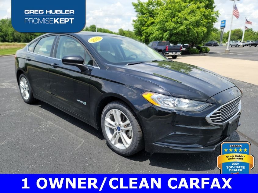 2018 FORD FUSION HYBRID SE 3FA6P0LU6JR268949