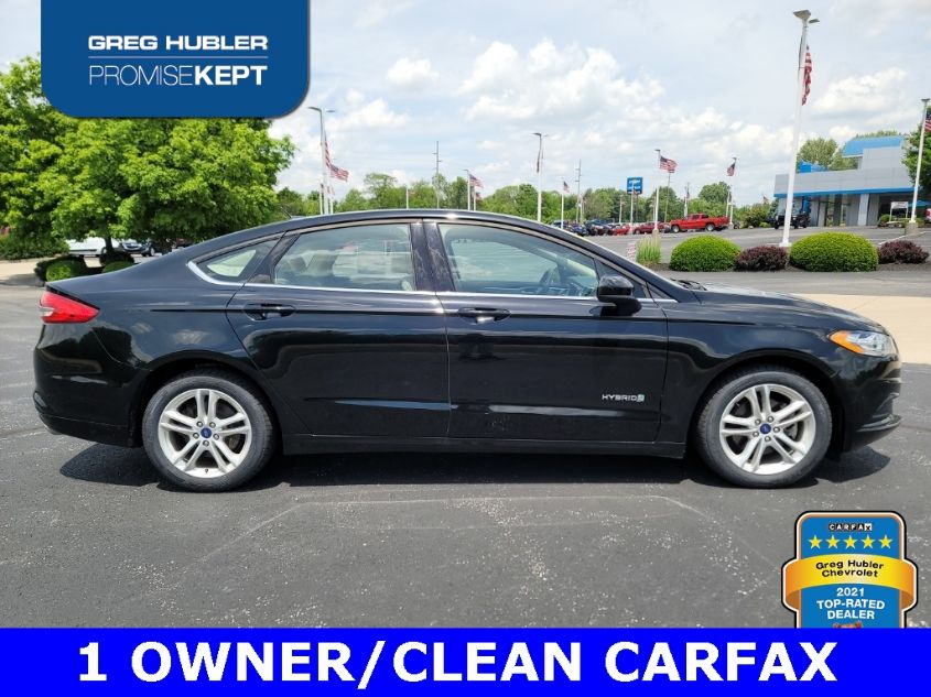 2018 FORD FUSION HYBRID SE 3FA6P0LU6JR268949