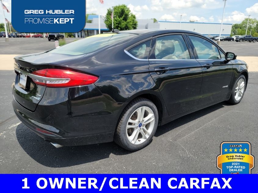 2018 FORD FUSION HYBRID SE 3FA6P0LU6JR268949