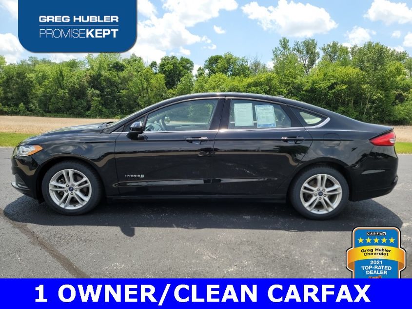 2018 FORD FUSION HYBRID SE 3FA6P0LU6JR268949