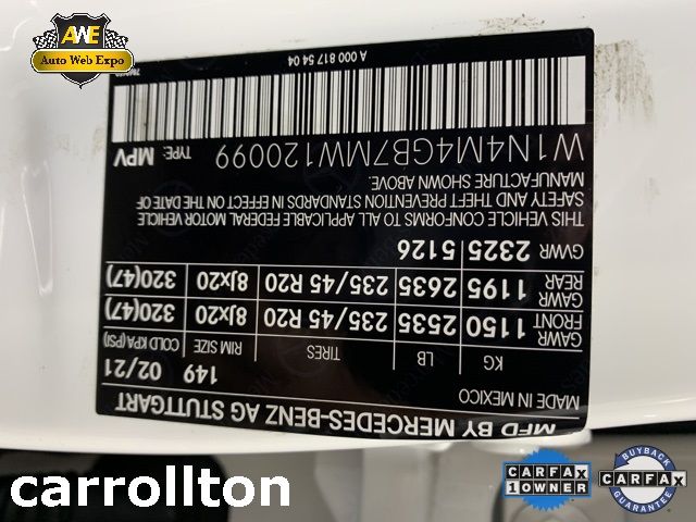 2021 MERCEDES-BENZ GLB 250 W1N4M4GB7MW120099
