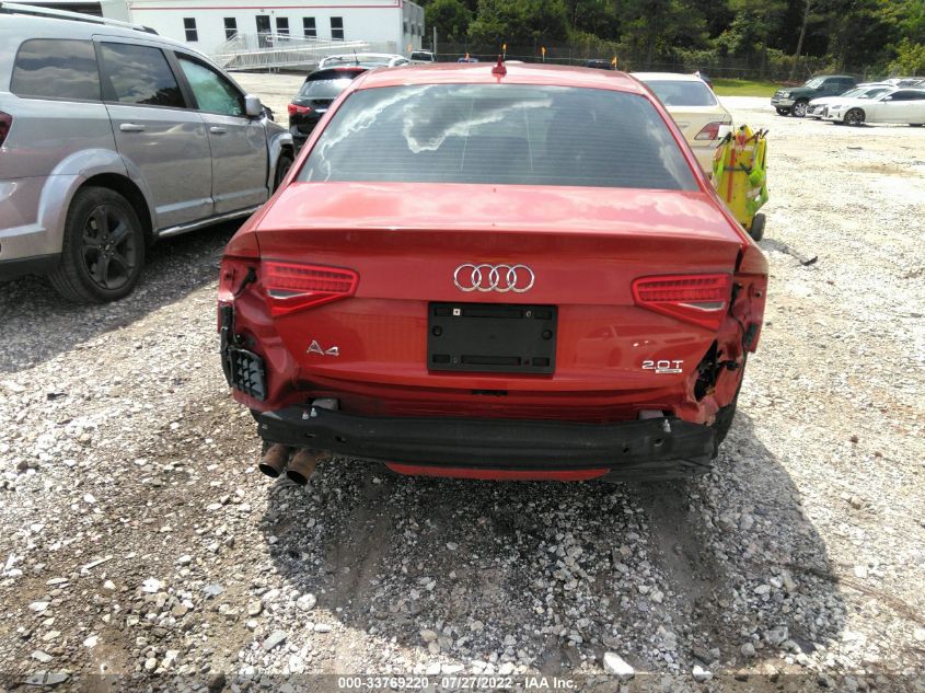 2013 AUDI A4 PREMIUM PLUS WAUFFAFL2DN020174