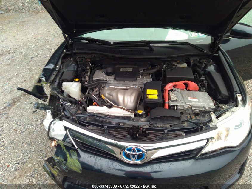 2013 TOYOTA CAMRY HYBRID LE 4T1BD1FK8DU088995