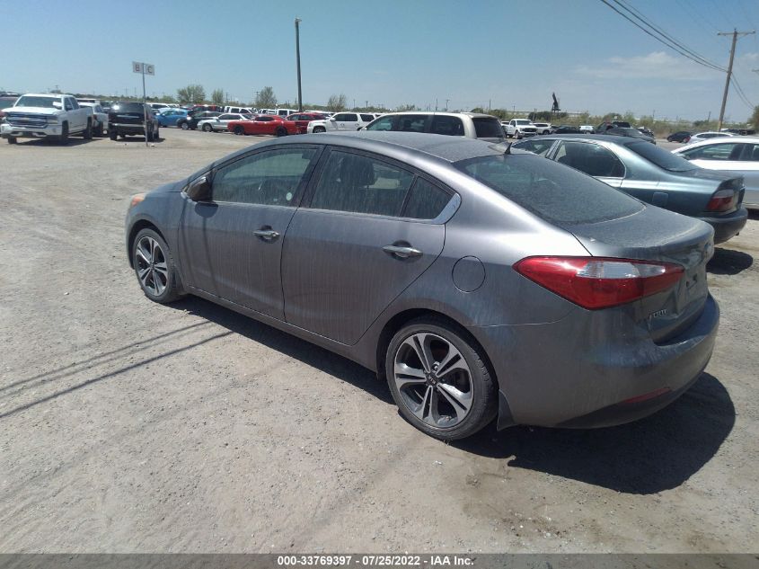 2015 KIA FORTE EX KNAFX4A8XF5270721