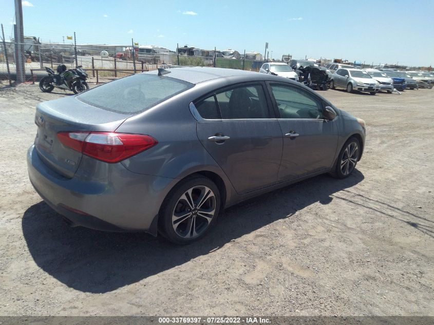 2015 KIA FORTE EX KNAFX4A8XF5270721