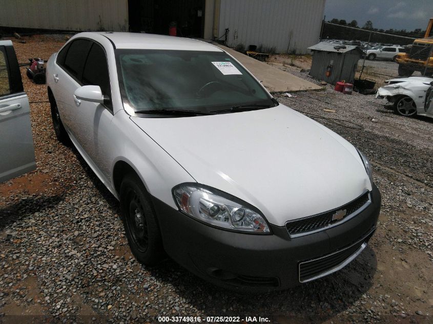 2014 CHEVROLET IMPALA LIMITED POLICE POLICE 2G1WD5E37E1172478