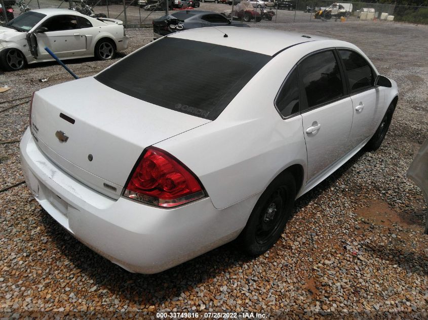 2014 CHEVROLET IMPALA LIMITED POLICE POLICE 2G1WD5E37E1172478