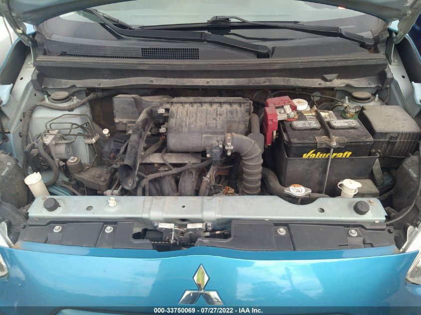 2014 MITSUBISHI MIRAGE ES ML32A4HJ9EH026134