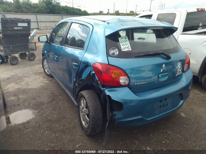 2014 MITSUBISHI MIRAGE ES ML32A4HJ9EH026134