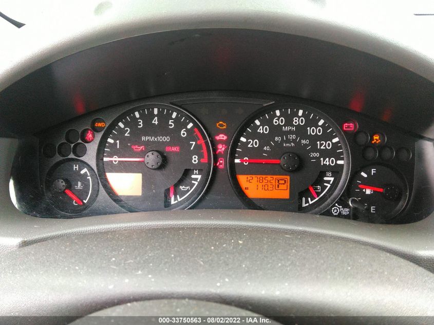 2014 NISSAN XTERRA X 5N1AN0NW9EN810879