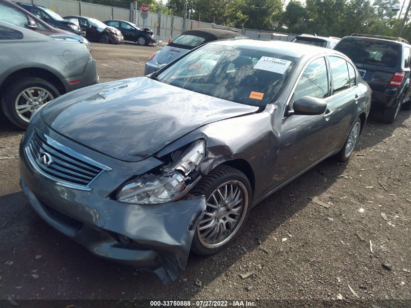 2013 INFINITI G37 SEDAN X JN1CV6AR3DM770645
