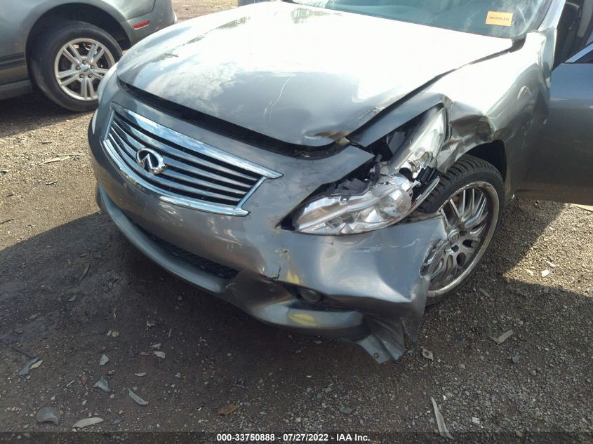 2013 INFINITI G37 SEDAN X JN1CV6AR3DM770645