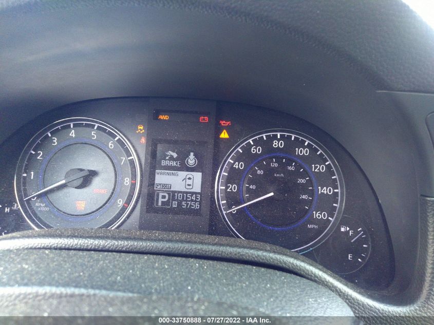 2013 INFINITI G37 SEDAN X JN1CV6AR3DM770645