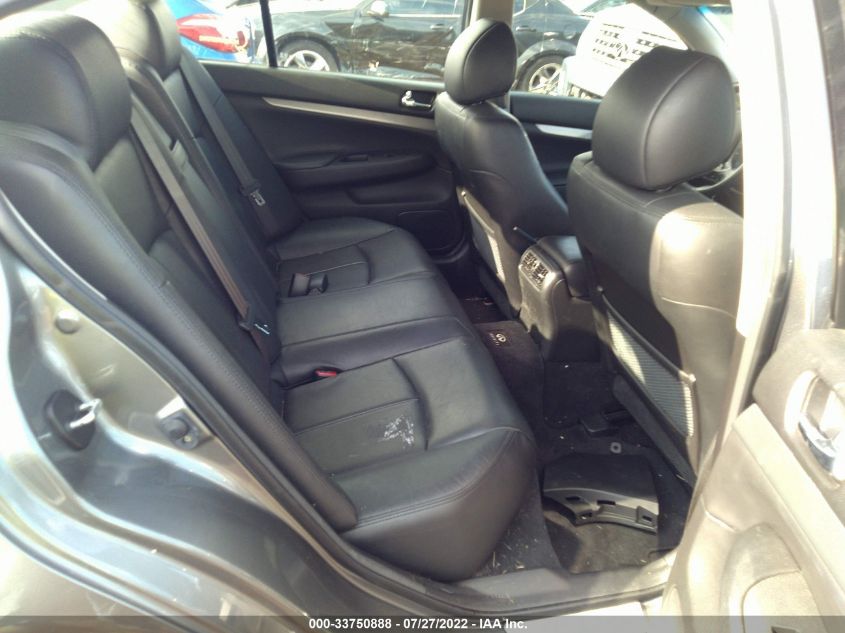 2013 INFINITI G37 SEDAN X JN1CV6AR3DM770645