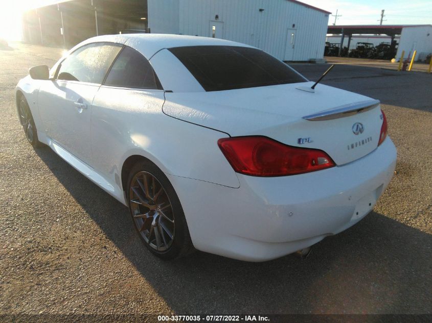 2014 INFINITI Q60 CONVERTIBLE JN1CV6FE7EM900871