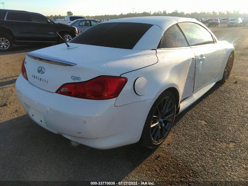 2014 INFINITI Q60 CONVERTIBLE JN1CV6FE7EM900871