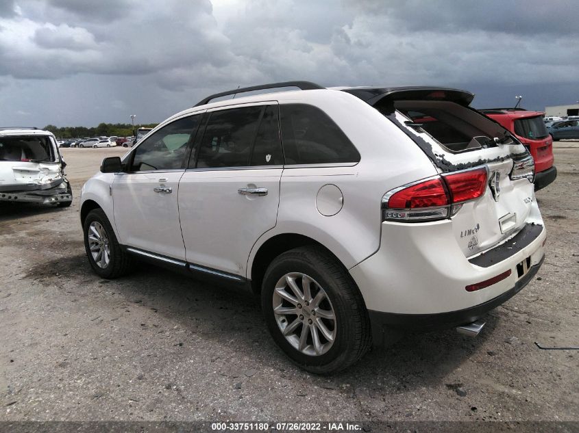 2013 LINCOLN MKX 2LMDJ6JK4DBL16295