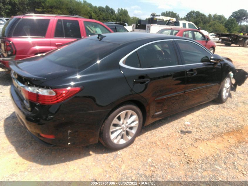 2014 LEXUS ES 300H HYBRID JTHBW1GG0E2043490