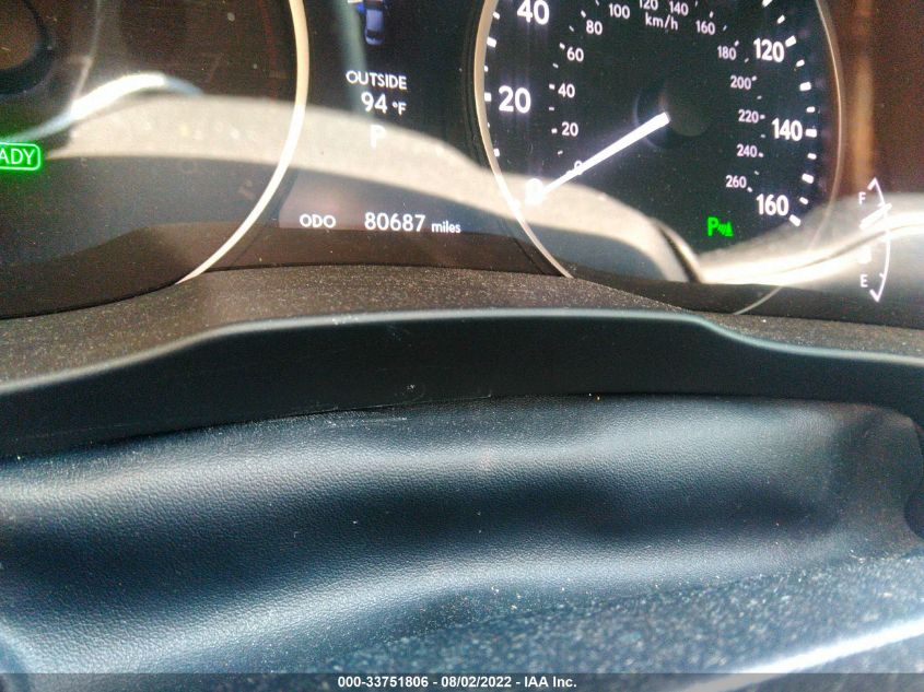 2014 LEXUS ES 300H HYBRID JTHBW1GG0E2043490