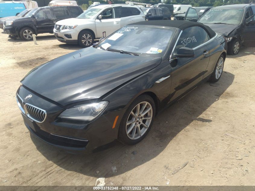2013 BMW 6 SERIES 650I WBAYP9C52DDW21374