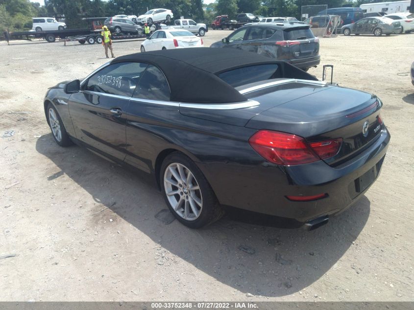 2013 BMW 6 SERIES 650I WBAYP9C52DDW21374